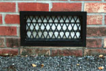 A ventilation grate